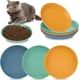 thumbnail image 1 of 6 Pcs Shallow Gato Food Dish Gato Wet Food Flat Gato Bowls Whisker Fatigue Free Gato Food Bowls Gato Dishes fo Food and Water Wide Gato Plate para gatitos and Shot Legged Gato, 1 of 7