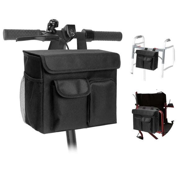 Bolsa Mobility Scooter Boczif para silla de ruedas y andador con bolsillos