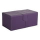 thumbnail image 4 of Trading Card Deck Box Holder Organizador Almacenamiento Estándar Para Tarjetas De Colección Púrpura, 4 of 4