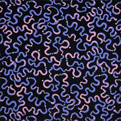 Area Rug Joy Carpets, Caleidoscopio, Caprichoso, Serpentina, Color Morado