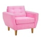 thumbnail image 2 of Sofa Bote 1c Felpa 04 Rosado, 2 of 6