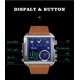 thumbnail image 2 of Reloj Deportivo Cuadrado Impermeable Dorado para Hombre Moda Correa de Acero Inoxidable Puntero Luminoso Relojes de Cuarzo Reloj Deportivo Reloj de Pulsera Deportivo, 2 of 6