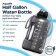 thumbnail image 2 of Botella AQUAFIT 1900 ml con Marcador de Tiempo y Tapa 2 en 1, 2 of 8