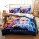 thumbnail image 1 of Frozen Anna Elsa Quilt Duvet Cover Set Bed Linen Bedclothes 3-Piece Bedding Set, 1 of 4
