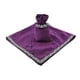 thumbnail image 1 of Bolsa De Cartas De Tarot, Mantel, Tapiz De Terciopelo De Adivinación, Color Morado X1, 1 of 3