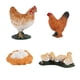 thumbnail image 4 of Pollo De Plástico Ciclo De Vida 4 Etapas De Aprendizaje Educativo Gallina De Juguete, 4 of 5