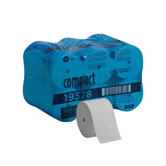 Papel higiénico Georgia-Pacific Compact Coreless de 2 capas x 18