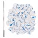 thumbnail image 1 of Pegatinas metálicas para paleta magnética Allwon, 56 unidades, con espátula, 1 of 7