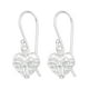 thumbnail image 1 of Aros Colgante Plata 925 Forma Corazon Con Circonitas Cubicas, 1 of 2