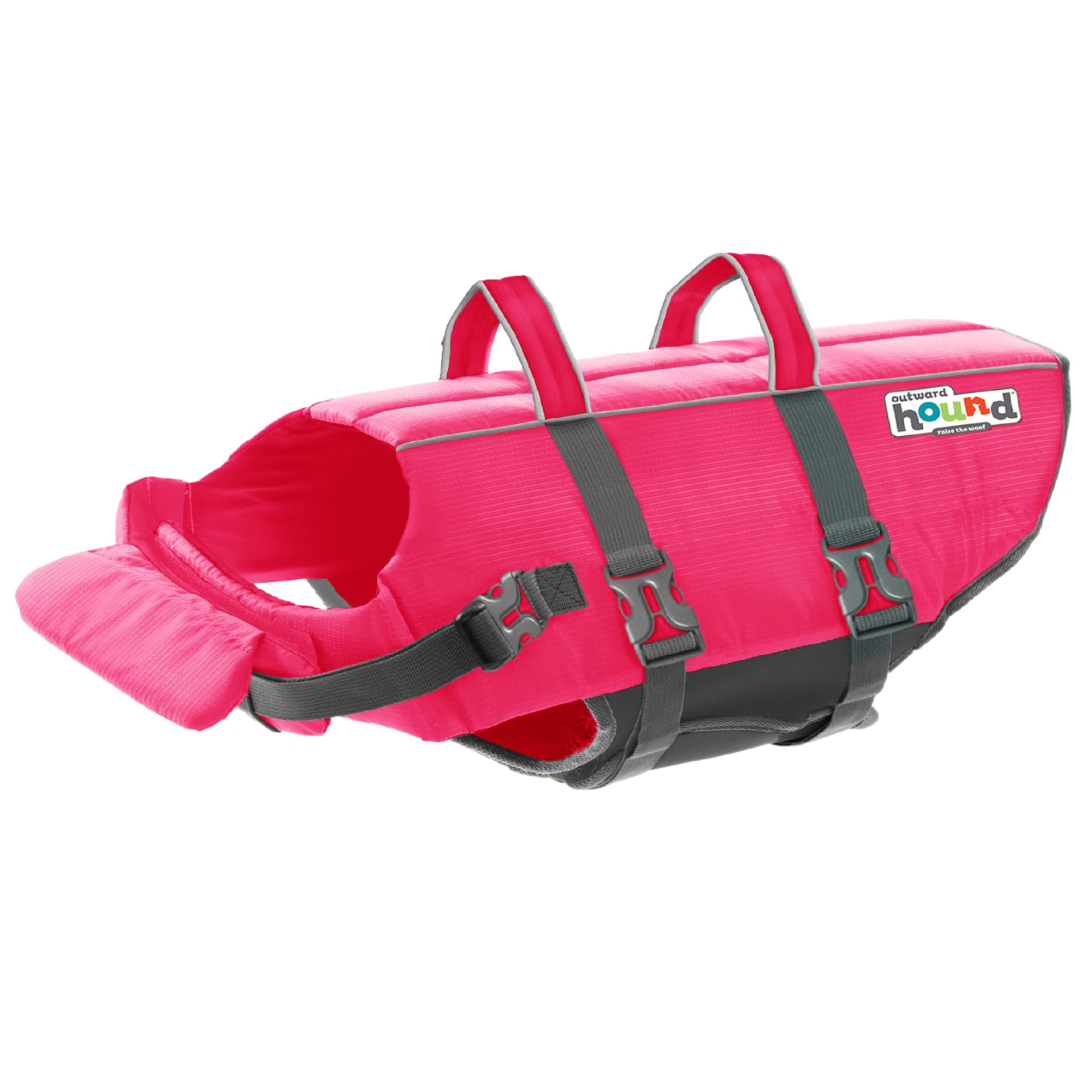 Chaleco Salvavidas Para Perros Outward Hound Granby Splash Rosa, Talla M