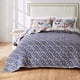 thumbnail image 3 of Set de edredón Greenland Home Fashions Perry Full/Queen, azul pizarra, 3 of 6