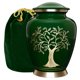thumbnail image 1 of Urna funeraria Trupoint Memorials Tree of Life, color verde, tamaño grande, 1 of 7
