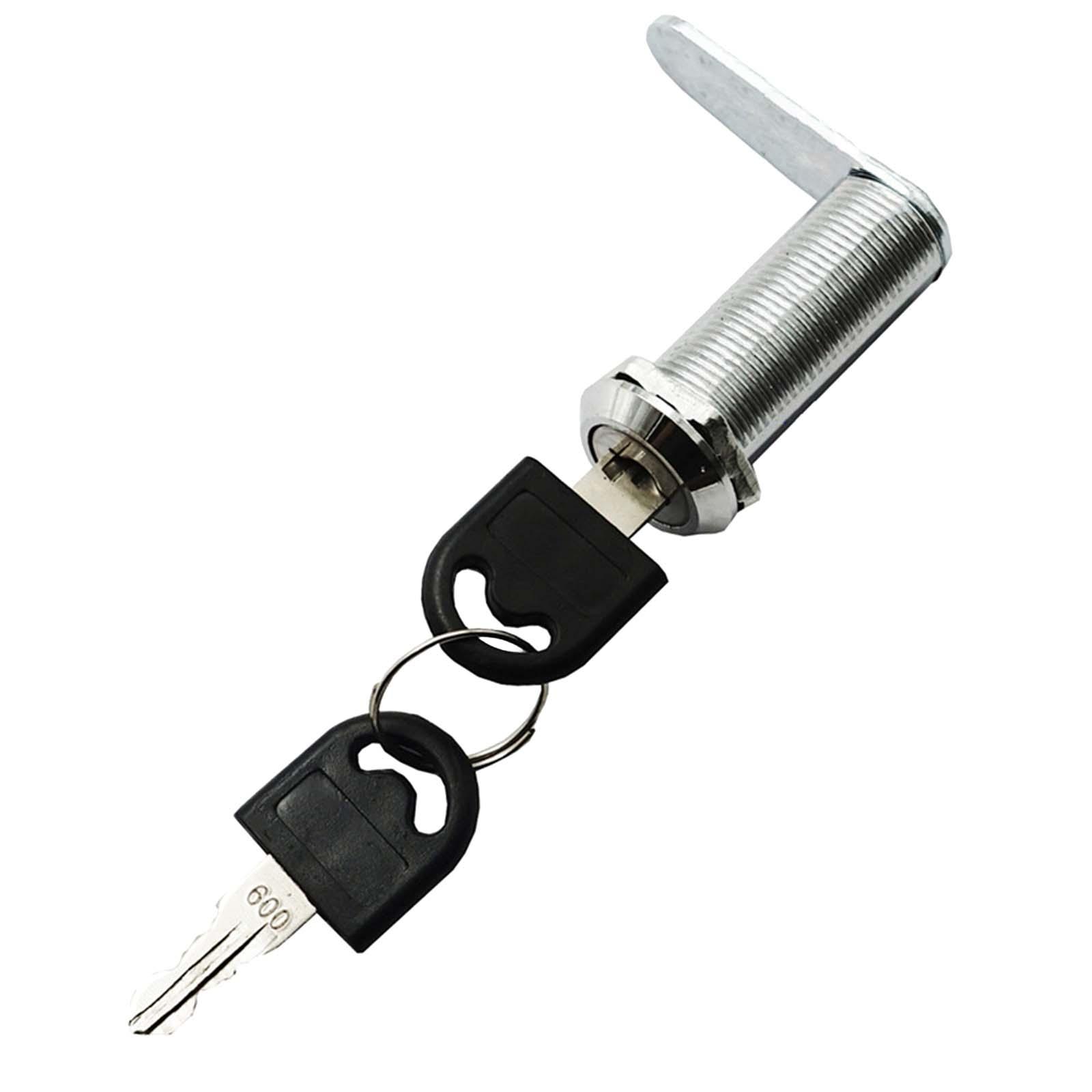 Bothyi - Juego De Cerradura De Leva Para Gabinete, Cerradura De Aleación De Zinc Para Caja De Herramientas, Para Armario, Buzón, 40 X 18 Mm