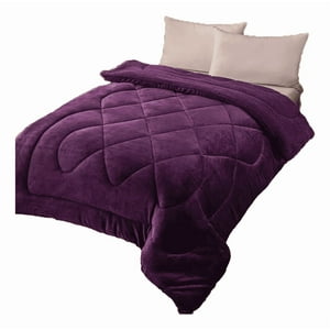 Genérico - Cubrecama Invierno Chiporro King Super King Negro