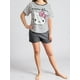 thumbnail image 4 of Pijama Mujer Hello Kitty gris oscuro M, 4 of 6