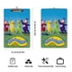 thumbnail image 2 of Teletubbies Portapapeles de acrílico A4, tamaño carta estándar, carpeta con clip 31.8x 21.5CM para estudiantes, profesores y oficina, 2 of 6