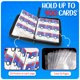 thumbnail image 4 of Carpeta para tarjetas EASYFUN de 900 bolsillos azul, portátil con cremallera, 4 of 7
