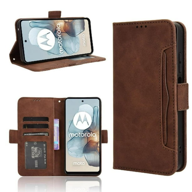 Funda Tipo Billetera FOXDOCK para Motorola MOTO G45 5G – Tapa Flip con Tarjetero