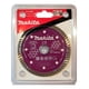 thumbnail image 1 of Disco Diamantado Makita D-51057 110mmx20mm (porcelanato) Color Morado, 1 of 3