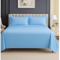 Atlas - Sábanas 1.5 Plazas Celeste