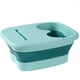 thumbnail image 1 of 1pc Portable Folding Mop Bucket, Foot Bath Massager, Space-saving Foot Wash Basin For Home Bathroom, Bathroom Accessories, 1 of 5