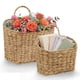 thumbnail image 1 of Set de 2 cestas colgantes de mimbre 84ECO Hyacinth Natural, 1 of 7