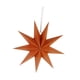thumbnail image 5 of Estrella Grande 3D, Estrella Colgante Decorativa Grande Para Fiesta, Dormitorio, Cumpleaños, Naranja, 5 of 5