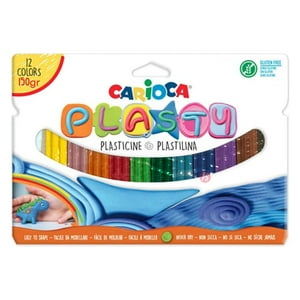 Plasticina 12 Colores 150Grs Carioca - Ps