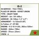 thumbnail image 5 of Set de construcción COBI Historical Collection WWII tanque IS-2, 130 piezas, 5 of 6