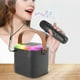 thumbnail image 4 of Micrófono De Karaoke Inalámbrico Bluetooth Para Todos Los Teléfonos Inteligentes, Altavoz Portátil Bluetooth Karaoke Con 2 Micrófonos Inalámbricos De Mano Para Fiestas En Casa, Regalos De Cumpleaños, 4 of 5