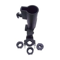 Ioensy - Soporte Para Paraguas De Carrito De Golf Portátil, Fácil Instalación, Base De Abrazadera
