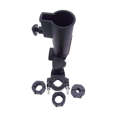 Ioensy - Soporte Para Paraguas De Carrito De Golf Portátil, Fácil Instalación, Base De Abrazadera
