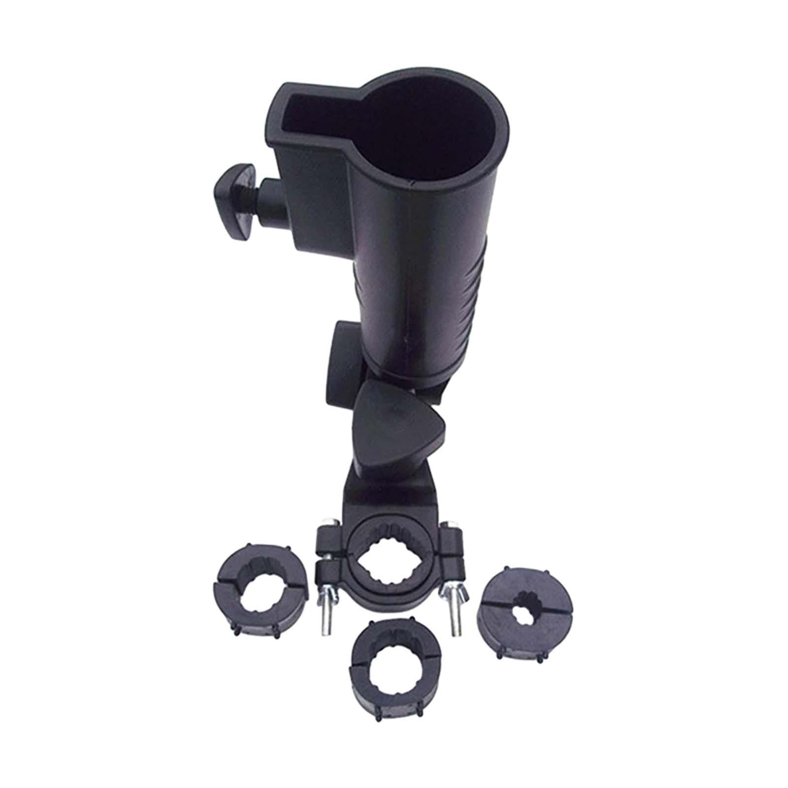 Ioensy - Soporte Para Paraguas De Carrito De Golf Portátil, Fácil Instalación, Base De Abrazadera