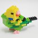 thumbnail image 3 of Kit de construcción nanoblock Birds Budgie Green Opaline, 3 of 4