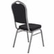 thumbnail image 3 of Pack 4 Silla Tapizada Eventos Fiestas Conferencias Comedor - Negro, 3 of 3