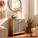 thumbnail image 2 of Cómoda 2 Puertas con Rattan - Madera Clara, 2 of 4