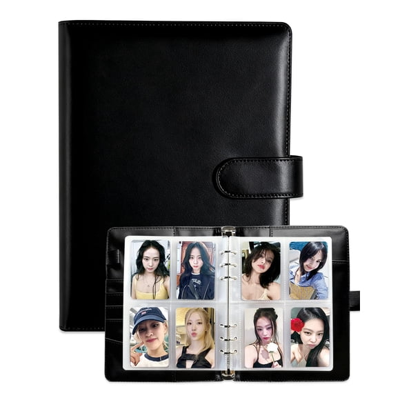 Carpeta Para Tarjetas A5 Para Fotos Con 30 Fundas Para 240 Tarjetas