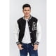 thumbnail image 1 of Chaqueta Universitaria Hombre Gruesa Forro Piel Bolsillos 7579, 1 of 4