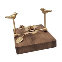 Magideal - Servilletero De Café, Clip Para Servilletas, Superficie Lisa, Práctico Y Moderno Soporte Para Pañuelos De Mesa, Caja De Pañuelos Para Interior, Hogar,