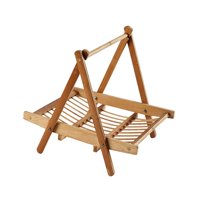 Bothyi - Cesta De Frutas De Bambú Estante De Bocadillos Multifuncional Para Cocina Habitación De Invitados Sushi Marrón