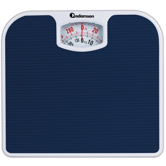 Báscula De Baño Analógica A21 136 Kg Máx Azul