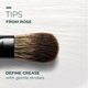 thumbnail image 5 of Brocha de maquillaje Rose and Ben Beauty E28 para sombrear y mezclar, 5 of 7