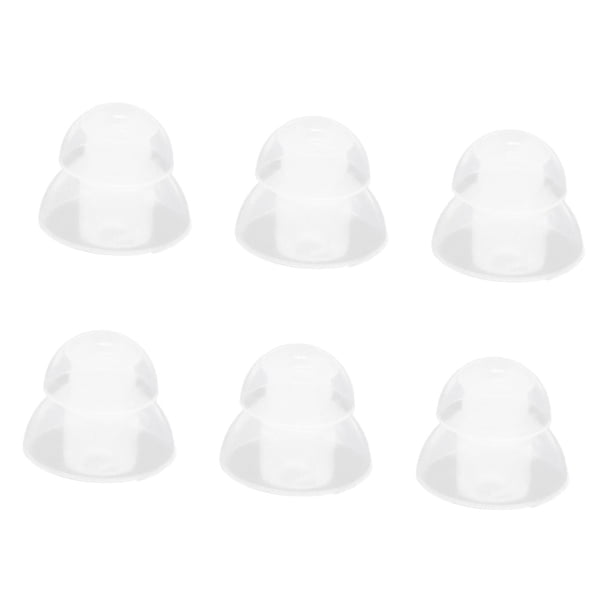 6 Uds Fundas Para Auriculares De Silicona En La Oreja Auriculares Portátiles Suaves Puntas Tapa Interior Transparente 2,0mm