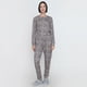 thumbnail image 4 of Pijama Mujer Full Print Azul Corona, 4 of 5