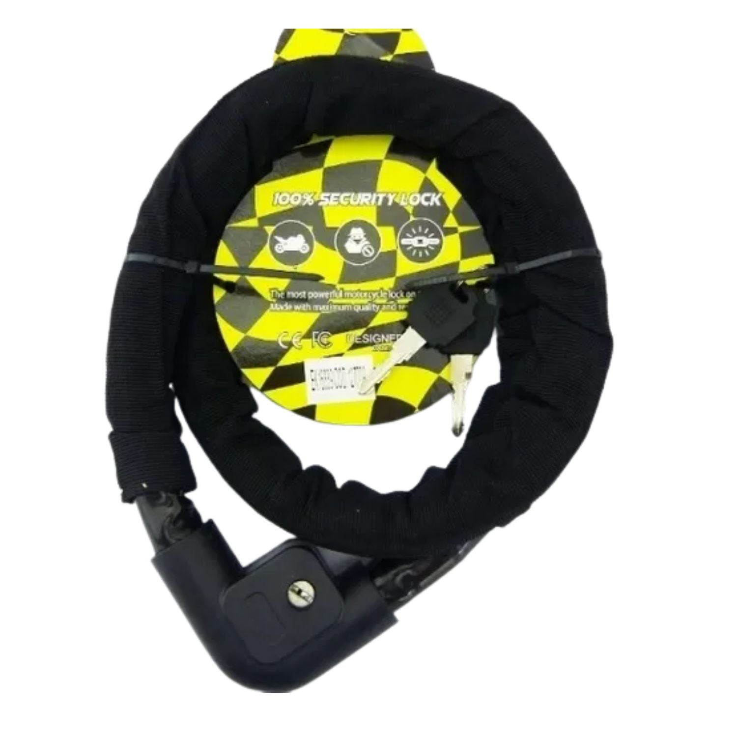 Importclick - Cadena Motos Bicicletas Tubular Funda 120 Cm