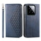 thumbnail image 2 of Funda Flip FOXDOCK para Xiaomi 14 , Estilo Billetera con Diseño Rombo, Correa de Mano y Soporte, Uso Diario, 2 of 6