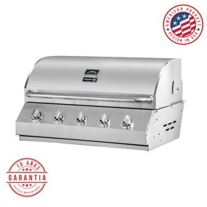 Kinggrill - Parrilla A Gas Empotrada 5 Quemadores