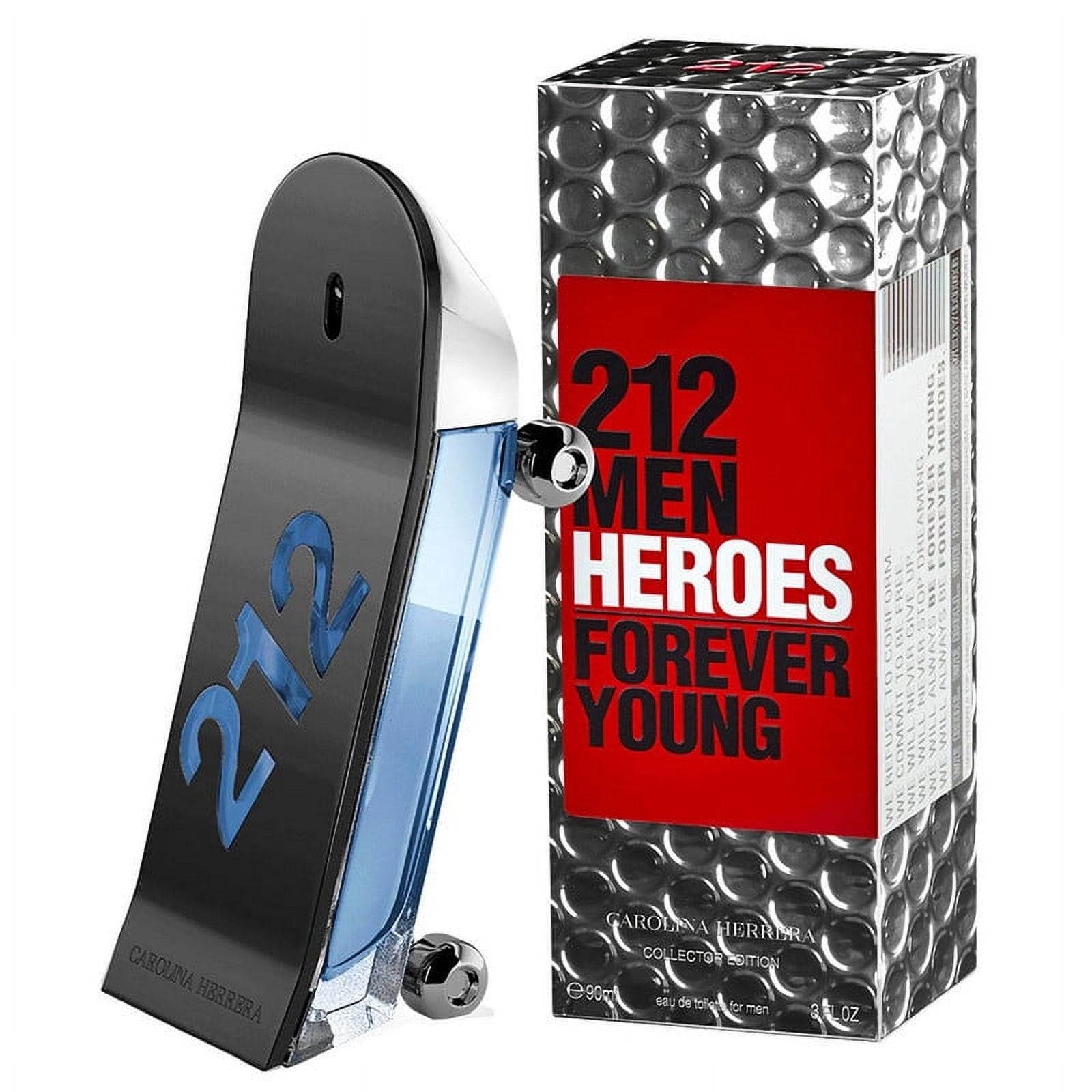 Carolina Herrera - Perfume 212 Heroes Collector Edt 90ml Hombre