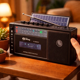 thumbnail image 3 of Radio Solar Cassette Bluetooth Vintage Am/fm Sd Recargable, 3 of 4