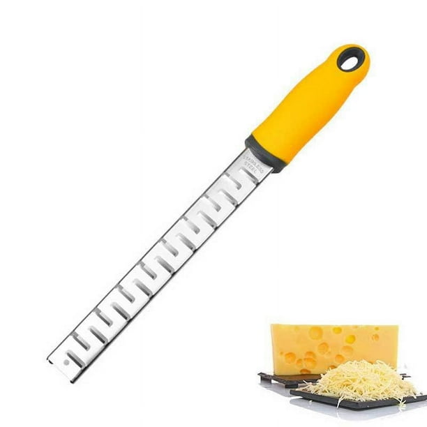 1pc Citrus Lemon Zester Cheese Grater-Parmesan Cheese, Lemon, Ginger, Garlic, Nutmeg, Chocolate, Vegetables, Fruits, Kitchen Tools